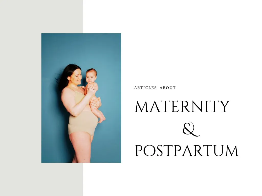 マタニティと産後の体に関する記事
